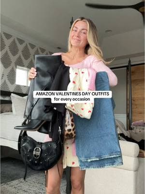 My ideal V Day is pjs all day, how about you? All items linked in my storefront ❤️ #ValentinesDay #valentinesdayoutfits #amazonfinds #amazonmusthaves #amazonvalentinesday #MomsofTikTok #datenightideas #datenightoutfit #comfypajamas 