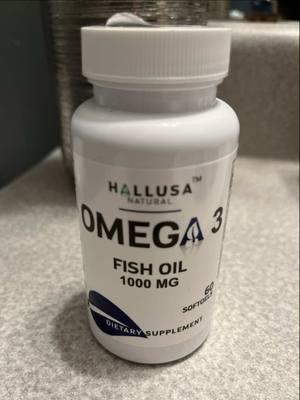 Hallusa Natural Omega 3 #aceitedepescado #creatorsearchinsights #fypシ゚viral #viral #omega3 #parati 