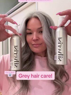 Who doesn’t love a good before and after! My grey hair was in need of love! Wash day with Silverist shampoo and conditioner! #silverist #greyhair #grayhair #silverhair #whitehair #haircareproducts #haircareroutine #hairproducts #greyhaircare #naturalgreyhair #naturalhaircolor #silversisters 