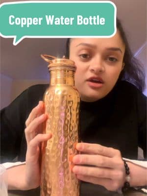 #copperwaterbottle #copper #fypシ #creatorsearchinsights 