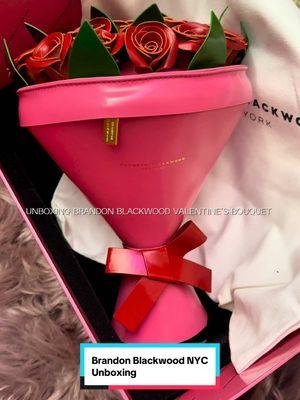 Unboxing @Brandon Blackwood NYC Valentines Bouquet Handbag #unboxing #brandonblackwood 