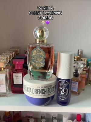 vanilla scent layering combo 🍨💜 @Sol de Janeiro @Tru Fragrance & Beauty  products used : - sol de janeiro delicia drench body butter - sol de janeiro cheirosa 59 mist - tru fragrance vanilla potion #perfume #perfumetok #fragrance #fragrancetok #scentcombo #scentlayering #vanillaperfume #trufragrancevanillapotion #trufragrance #vanillapotionperfume #soldejaneiro #soldejaneiro59 #deliciadrenchbodybutter #perfumetiktok #scentlayeringcombos #fragrancetiktok 