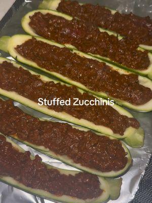 One of our favorites! The meat with rice is toddler approved, as well! #stuffedzucchini #alditiktok #aldimeals #cookwithme #mealideas #DinnerIdeas #dinnerwithme #cooktok #cookingtiktok #cooktiktok #cookingtiktok #zucchinirecipes #fulltimerv #rvfamily #rvlife #bluecollarwife #bluecollarlife #oilfieldwife #oilfieldlife #whattocook 