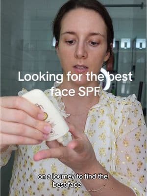 Looking for the best face SPF / this is the sun bum invisible gel SPF 50. Who might like this: dry/normal skin types who want a little extra moisture form their SPF -I like how this is SPF 50 -Generally easy to find at lots of retailers so it will be easy to pick up (vs. The type of sunscreen that you have to buy online and wait wait for a month to get… cough cough KBeauty) This is also 1.7 fluid ounces so if I was heading to a tropical location or bringing a carry-on, I would absolutely be bringing this  Who might not like this- this has chemical filters so if you are sensitive to those, please skip. Additionally, oily skin friends may not be a fan of this. Although the initial oil feel does tend to calm down after about 10 minutes or so. Just know this is absolutely the opposite of a mattifying product. No coconut scent however, this does smell like  “sunscreen” if that makes any sense. I’m over here daily SPFing— this is a new sunscreen series so feel free to follow along for more super quick sunscreen reviews like this  ☀️ #sunscreen #dailyspf @Sun Bum #skincaretiktok #skintok #spf 