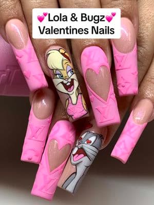 Okay..these are IT for Valentines Day😍💕Go ahead and save for inspo!💅🏻 so cute and girly for @Snack With M3ly 🎀✨ Let me tell you how I did the designer print: •paint your French tip •matte the nail  •mix gel with liner gel for a thicker medium consistency to paint your design  •pour clear acrylic into design (if you need to do each design and cure because it takes you longer, do that so it doesn’t spread)  •cure into lamp •dust off to reveal your sweater effect/embossed design! Looks so cute and textured! ✨ #valentinesdaynails #valentinesnails #vdaynails #naildesigns #nailinspo #acrylicnails #nailartist #nailzbydev #nailtok ✨