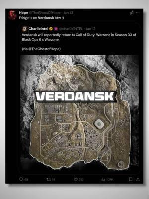 50 days until Verdansk... #warzone #warzoneupdate #codupdate #callofduty #callofdutywarzone #warzoneseason2 #anticheat #blackops6 #bo6 #bo6update #bo6season2 #callofdutyupdate #rebirthislandwarzone #rebirthisland #warzonetips #verdansk #verdanskwarzone TAGS: Warzone Verdansk When is Verdansk coming back to Warzone Warzone season 2 update Verdansk update warzone Call of duty Warzone season 2 Black ops 6 Warzone season 2 Call of Duty Warzone update