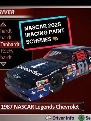 Fresh iRacing NASCAR Paint 🎨  #nascar #nascartiktok #nascarracing #nascarmemes #daleearnhardt #doitfordale #iracing #iracingofficial #racinggames #racinggame 