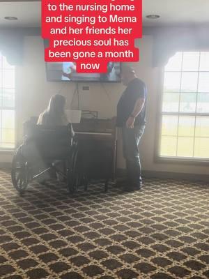 On her good days she was always so happy to see us, oh what a blessing it was to get to sing to her and her friends! She has been gone a month now and we miss her so but we know she is with the father and just having a great time! #GOD #JESUS #fypシ #foryourpage #insperational #christianmusic #worshipmusic #gospelmusic #christiantiktok #singing #singingatthenursinghome #singingforjesus #singingonthejob #singingontiktok #singingpraises #godstillanswersprayers #beaboutthefathersbusiness #duet #viral #follow #followme #thankful #blessed #victoryinjesus #mysaviorforever 