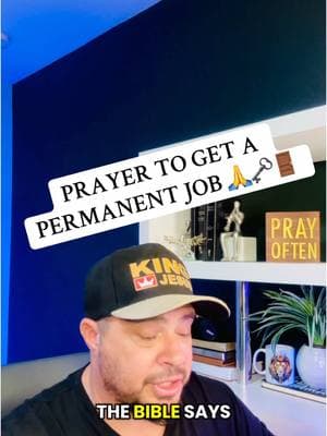 Prayer to get a permanent job within 24 hours #christian #christiantiktok #bible #praying #pray #prayer #fypchristian #injesusname #gospel #amen #permanentjob #jobmiracleprayer #prayerforajob #godwillmakeaway 