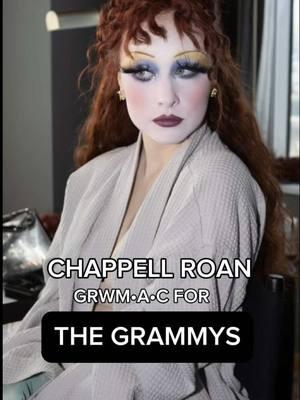 @chappell roan #GRWMAC for the #GRAMMYs. Your favourite (Makeup) Artist’s favourite Artist hit the red carpet in a romantic Victorian-inspired look wearing:    Red Carpet Look 🖤Lip Pencil in Vino and Soar  🖤Retro Matte Liquid Lipcolour Metallics in Metallic Rose  🖤M·A·Cximal Sleek Satin Lipstick in Cyber  🖤Glow Play Cushiony Blush in Heat Index, True Harmony and Big Diva Energy  🖤Pro Palette Paintstick x 12  🖤Connect in Colour Eye Shadow Palette: Hi-Fi Colour  🖤Pro Longwear Paint Pot in Princess Cut  🖤Dazzleshadow Extreme in Discotheque   🖤Pro Longwear Fluidline Eye Liner in Blacktrack  🖤M·A·CStack Mascara (+ lashes!) 🖤Studio Face And Body Foundation in White 🖤 Studio Fix Powder Plus Foundation in Shivering White 🖤Pro Brow Definer 1MM-Tip Brow Pencil in Penny and Taupe  🖤Fix+ Stay Over Alcohol-Free 24HR Setting Spray   Makeup Artist: @1800andrewdahling Fashion Designer: @JeanPaulGaultier    #IWearMAC #MACBackstage