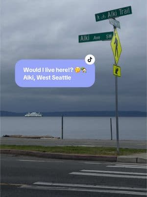 Replying to @gabenewton410 Alki in West Seattle is a gem of a neighborhood - would I live here? 🤔🏡 If I was back in my condo living era - I could see myself thriving here 🌊 #SeattleLiving #SeattleNeighborhoods 