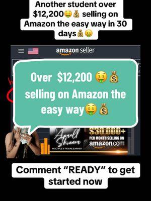 Over  $12,200 🤑💰selling on Amazon the easy way for the year and on her way to 6 figures selling on Amazon for 2025!!  Congratulations to another Amazon student/mentee who is killing it and making a lot of money as a third party seller on Amazon!! She’s had Several months days over $1,000 in sells!💰🤑 She’s definitely scaling her business selling on Amazon the easy way reselling (getting items for low and reselling them for higher on Amazon)!!🙌🏽🙌🏽 BIG GOALS + ACTION= BIG RESULTS 💰🤑 Selling on the number 1 selling platform where customers are already shopping all day everyday. No running ads/marketing/PPC❌ No selling to family and friends or people you don’t want to talk to❌ No creating content or posting on social media ❌ No recruiting ❌ No website building ❌ Just learning and mastering a skill that you can do anytime and from anywhere! If you’re spending money shopping on Amazon you should be learning how to make money selling on Amazon!!🤑💰 #amazonseller #amazonfba #amazonfbm #retailarbitrage #onlinearbitrage #amazonhelp #SellingOnAmazon #onlinebusiness #amazon #SellingOnAmazon #makemoney #amazon #amazonseller #sellingonamazon2025 #retailarbitrage #onlinearbitrage