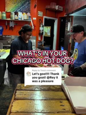 Replying to @Tima Is every Chicago Hot Dog built the same? Today @Tima and I are putting the Chicago style hot dog to the test at @Chicago's Doghouse located in Lincoln Park. Which hot dog will triumph? Lmk your favorite in da comments and thanks for watching ED EATS 👏🌭💥 #edeats #chicagoeats #chicagofood #hotdogs #chicagotiktok #gabagool 