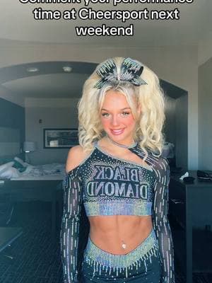 We will be after lag if the schedule stays about the same #cheersport #cheer #cheertok #fypp #blily #cheertransition #transformation #transitions #bighair #cheerhair #cheerleadersoftiktok 