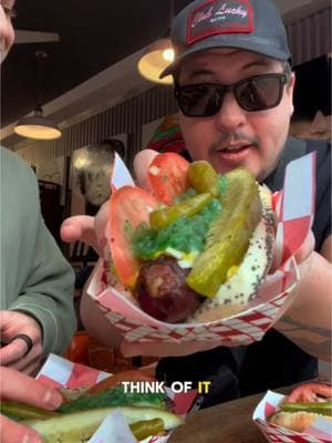 Which is the best Chicago style hot dog? Classic, Polish or Wagyu? Let me know in da comments!  📐🌭: @Tima  #chicagohotdogs #chicagoeats #edeats #chicagofood #hotdogchallenge 