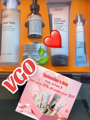 VGO Skincare five products #vitaminaC #facialtoner #snailmucin #eyerepaircream #facialcleanser #vgo #limpiezafacial #skincare #pielsaludable #pielsana #pieljoven #pielradiante #pielluminosa #pielbonita #pielperfecta #piellimpia #14defebrero ##vgo ##falizdiasanbalentin#descuentos #regalos #vgobeauty #sanbalentin #paratiiiiiiiiiiiiiiiiiiiiiiiiiiiiiii #iktokshop 