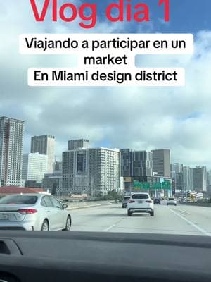 Les prometí que les haría un Vlog y aquí está el día 1 de nuestro viaje para paraticopar en un Market en Miami Design District @Markets for Makers @Depalmausa #market #miami #depalmaworld #emprendedor #marketing #emprendimientos 