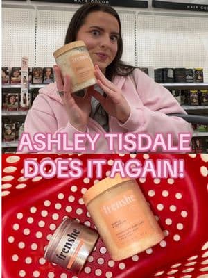 secret @BEING FRENSHE drop?! anything cashmere vanilla, I’m here for it 🛁 Have you spotted these yet?  #beingfrenshe #ashleytisdale #frenshecashmerevanilla #scent #perfume #hairtok #hairoil #newattarget #frenshe @AshleyTisdale 