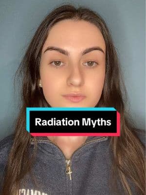 Radiation Myths Debunked! #radiation #medicaldosimetrist #medicaldosimetry #dosimetry #radiationtherapy #radiationtherapist #xray 