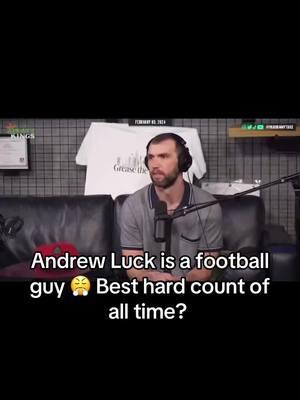 Via (@pardonmytake) #fyp #foryou #foryoupage #bigcat #andrewluck #luck #pft #interview #hardcount #sports #sportstiktok #soortsfantalk #viral #blowthisupforme 