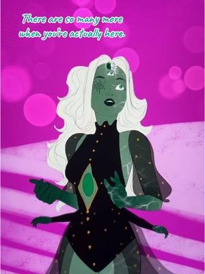 Guess who’s back? #gdc #gdcau #greendiamond #greendiamondscourt #greendiamondscourtau #suoc #suocs #pearloc #pearlocs #gdctheheist #greendiamondscourttheheist #greendiamondscourtautheheist #gdcautheheist #olivepearl #warfluorite #sufusion #gemfusion 