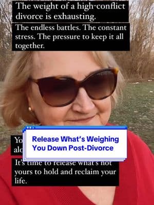Surviving a high-conflict divorce feels like you are carrying the world in your shoulder!   The weight of a high-conflict divorce is exhausting. The court motions, the mind games, the fear of what’s next — it’s enough to break anyone. You’ve been carrying so much for so long, feeling like you have no choice but to keep pushing through. But here’s the truth: ❌ You don’t have to hold it all alone. ❌ You don’t have to prove your strength by suffering in silence. ❌ You don’t have to keep carrying the weight of someone else’s chaos. You deserve peace. You deserve relief. You deserve to reclaim your life on your terms.🫶 👉🏼What’s one thing you’re ready to stop carrying?  Share it in the comments.🤍  #healingafterdivorce #reclaimyourpeace 