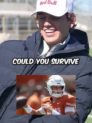 COULD ARCH MANNING SURVIVE ONE YEAR IN MIDIEVAL TIMES?! 💨 #archmanning #texas #football #SuperBowl 