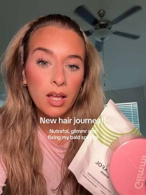 @nutrafol @Glimmr @Kaitlyn Davis on my hair journey #haircare #hairjourney #hairgrowth #growinghair #baldspot 