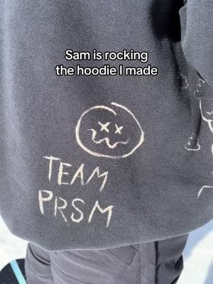 Team PRSM for lyfe #hoodie #snowbaording #prsm 