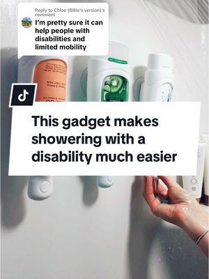 Replying to @Chloe (Billie’s version) the Squeezi lets you get the perfect amount of product with a quick squeeze #disabilitytiktok #assistivetechnology #assistedlivinglife 