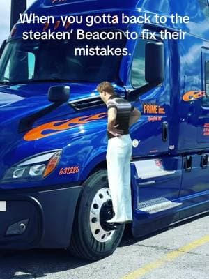 They do a good job…. Most of the time 😂😂 #primeinc #trucking #truckertok #reefergang #fyp #truckwash #freightliner #Meme #MemeCut 