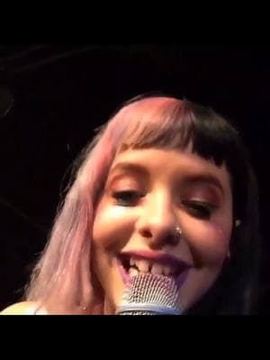 When Melanie Martinez sings right in your face ❤️ #MelanieMartinez