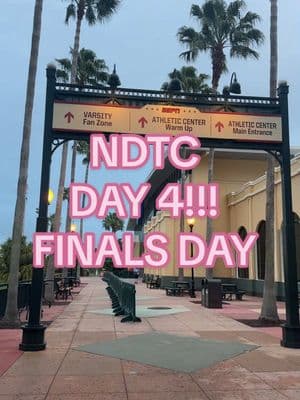 #ndtc #udanationals #nationaldanceteamchampionship #highschoolnationals #disneyworld #espnwideworldofsports #finalsday #gameday #highkick #UDA #finalist 