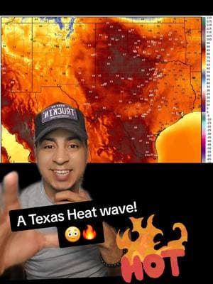 A Texas heat wave! #weatherupdate #weathertok #weather #heat #hot #news #Texas #foryou ##foryoupage 