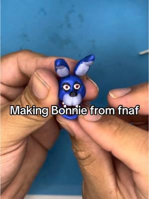 Another clay art project done by me. Follow me to see me make his body #fnaf #fnafmovie #fnaf2025 #bonniethebunny #freddyfazbear #fnaf2movie #fyp #foryoupage #DIY #tinythings #diyclay 