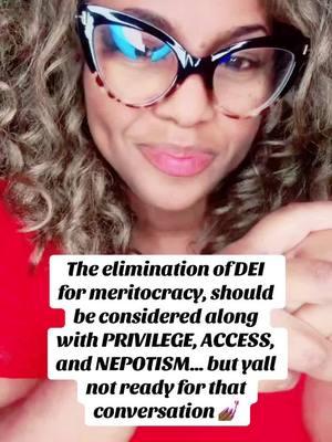 #dei #meritocracy #equality #privilege #conversationswithangel #coachesoftiktok #doctorateloading #author 