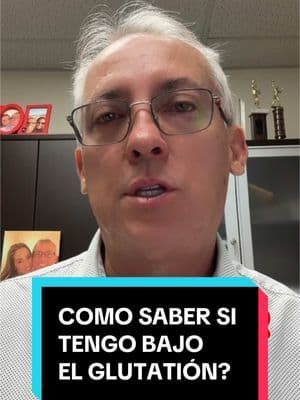 Cómo saber si tengo niveles bajos de GLUTATIÓN? Mira este video. #fyp #rubenrestrepomd #immunocal #suplementos #IMMUNOTEC #glutation