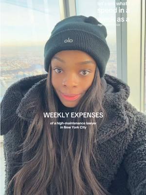 WHAT I SPEND IN A WEEK IN NYC #biglaw #lawyer #lawyerlifestyle #finances #fyp #foryou #lawschool #lawstudent #prelaw #motivation #highmaintenance #lawyersoftiktok #nycrent #nycapartment #nycluxuryapartments #NYC #nyclife 