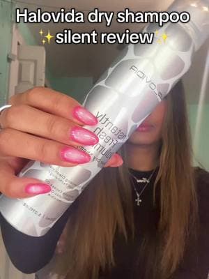 Do u guys like my voiceover reviews or silent reviews better? #fyp #dryshampoo #recommendations #sponsored #review #asmr #halovidadryshampoo 