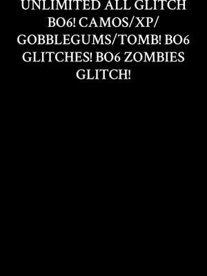 UNLIMITED ALL GLITCH BO6! CAMOS/XP/GOBBLEGUMS/TOMB! BO6 GLITCHES! BO6 ZOMBIES GLITCH! #mw2 #cod #mw2unlocktool #modernwarfare #unlockallmw2 #mw3 #mw2ghost #mwclips #modernwarfare #mw2operators #mw2camo #box #ps5 #pc #callofduty #bo6 #blackops #blackop6 #b06 