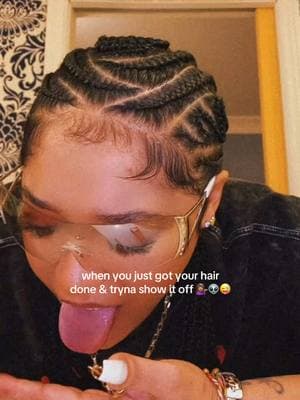 always been a good girl, but i got a bad side 😇😈👽💕🪐 @cocojones @brentfaiyaz  fave hairstyle atm .  #hair #hairstyles #blackgirlhairstyles #braids #latto #mulatto #lemonadebraids #styles #braiddesigns #paigecakey #fashiontok #OOTD #brentfaiyaz #cocojones #y2kfashion #y2kglasses #phillytiktok #philadelphia #jersey #newjersey #kimptonhotels #monacophilly #lipsync 