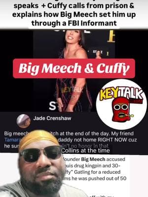 #greenscreen Cuffy calls from prison 😳🤔 did big Meech 🐀 ❓#cuffy #50cent #fyp #trending #bmf #meech 