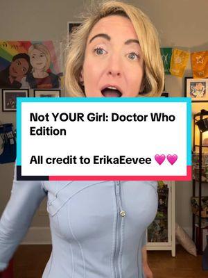 All of the #credit & #kudos to #greenscreen @ErikaEevee who has done a who #series of these including #starwars #harrypotter & #spiderman . I asked permission to do a #doctorwho #version . Hope it was okay Hers have better #timing than mine 🩷🩷 #yourgirl #yourgirlfriend #DoctorWho #DrWho #DrWhoTikTok #DoctorWhoTikTok #ThirteenthDoctor #13thDoctor #drwhofan #9thdoctor #10thdoctor #11thdoctor #12thdoctor #15thdoctor #themaster #tardis #facts #riversong #rosetyler #claraoswald 