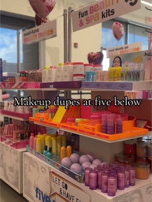 Ok five below I see you!  Are you going to try these affordable dupes? I’m really curious about the flawless filter “lumina” 👀 #makeupdupes #charolettetilburydupe #flawlessfilterdupe #kimkwlipstickdupe #makeupswaps #affordablemakeup #fivebelow #fivebelowmakeup #makeup 