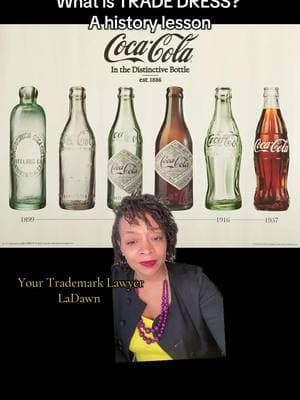 What is tradedress vs a trademark? How does coke prevent others from the coke bottle shape. #cocacola #pepsi #pepsihalftimechallenge #drink #brand #SmallBusiness #yourtrademarklawyer 