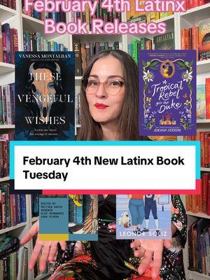 We are BACK!!!!! #newbooktuesday #february4th #newlatinxbooktuesday #adrianahererra #atropicalrebelgetstheduke #historicalromance #latinxbooks #readlatinxbooks #latinxbooktok #weeklybookrecomendation #bienleidos #wellreadlatinx #tomesandtextiles 