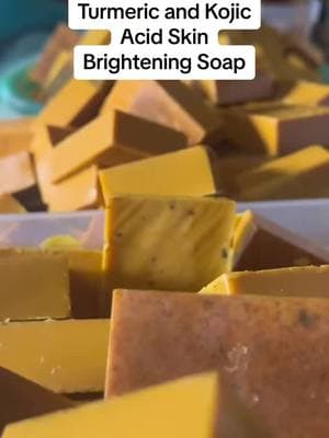 #ShopBlack #turmericskincare #turmericsoap #tiktokshopvalentinesday #ValentinesDay #soapcutting #skincareroutinetips #soapmakersoftiktok #kojicacidsoap #glassskin #handmadesoap #viralturmericsoap #skinbrighteningsoap l