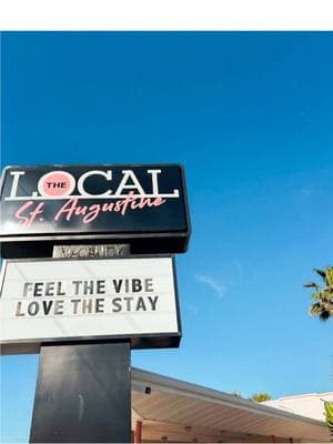 Dreaming up some weekend plans? Book a stay at The Local - St. Augustine and enjoy the perfect retro retreat just outside of Downtown! #staugustinefl #visitfl #retromotel #staugustinebeach #floridahistoriccoast #staugfl #lovefl #visitstaugustine #pinkmotel #valentinesvacations #galentinesday 