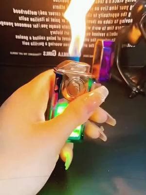 "🔥 Light Up with Style Using This Flame Lighter! 💥 Perfect for lighting candles, cigarettes, or even outdoor adventures — this high-powered flame makes every spark count! 🌟 Wind-resistant, sleek, and built to last. Get yours NOW and never struggle to light up again! 🚀 #FlameLighter #Firestarter #OutdoorEssentials #LightingUp #MustHaveGear #TikTokMadeMeBuyIt #AmazonFinds"