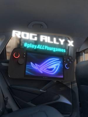 When the world transforms, the journey becomes the destination. Play anywhere with the @_asusrog ALLY X!  #ROGALLYX #playALLYourgames #GamingAnywhere